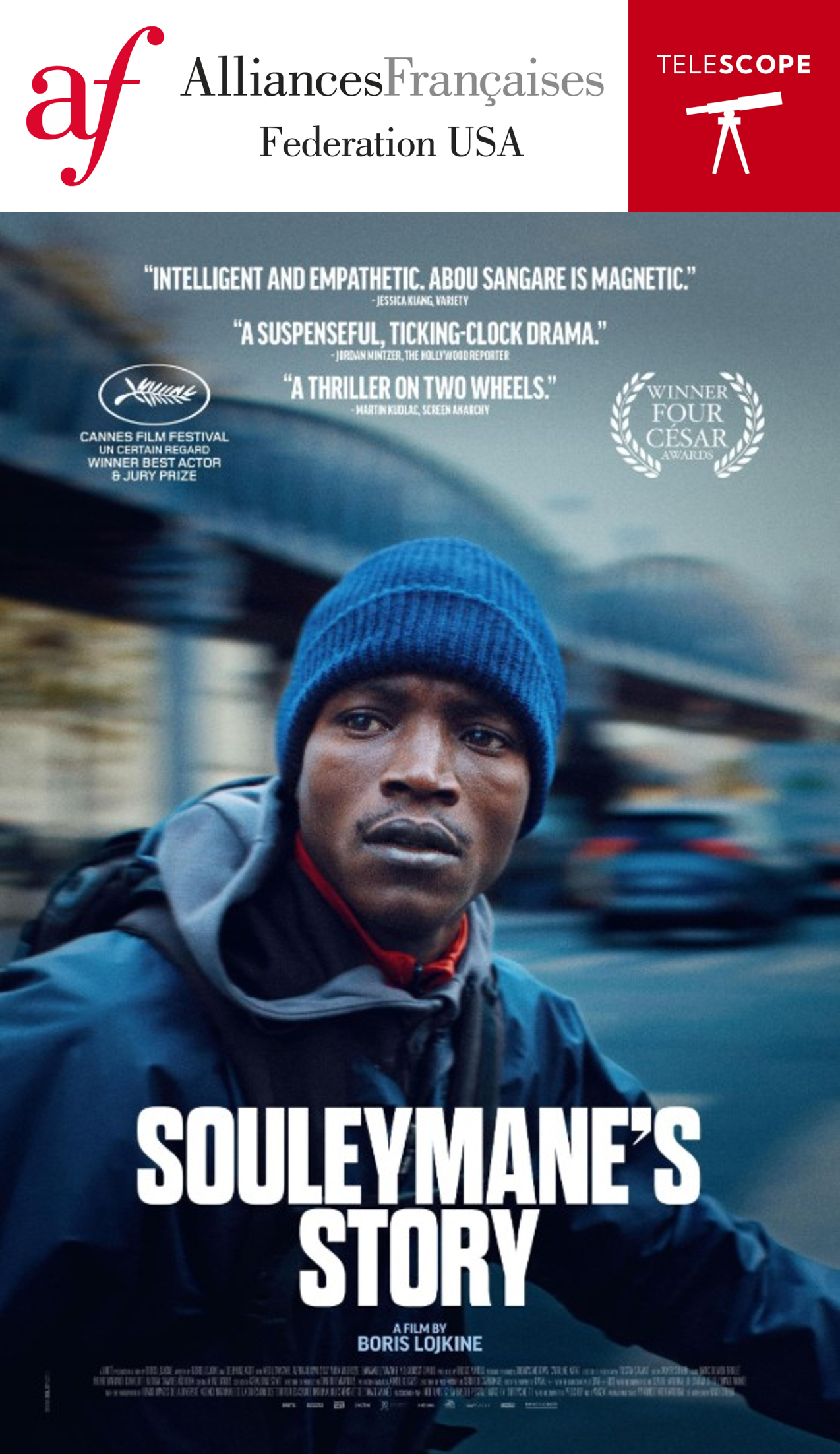 French Cinémathèque: L'histoire de Souleymane